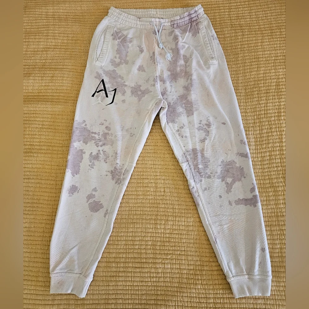 Air‎ Jordan Sport DNA Tie Dye Men's Sweatpants Plum Fog Streetwear Athleisure